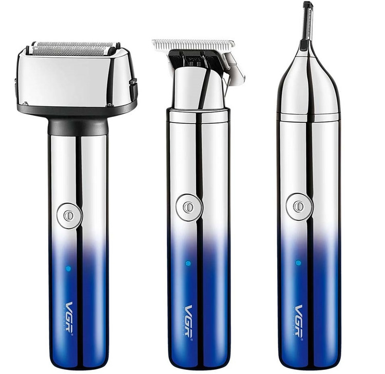 ریش تراش 3کاره سه کاره قوی پر قدرت ماشین شارژی ماشین اصلاح شارژی ماشین بدن اصلاح بدن