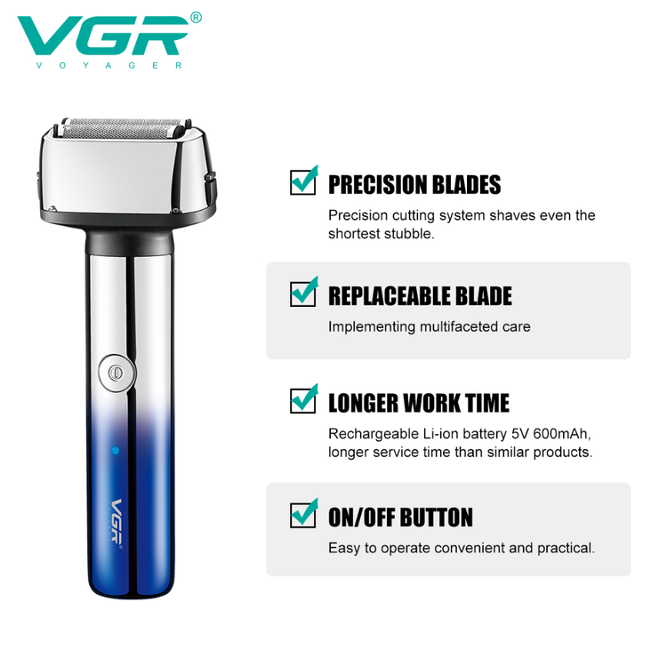 ماشین اصلاح سه کاره خط زن صفر زن شیور و گوش و بینی VGR مدل V-365
